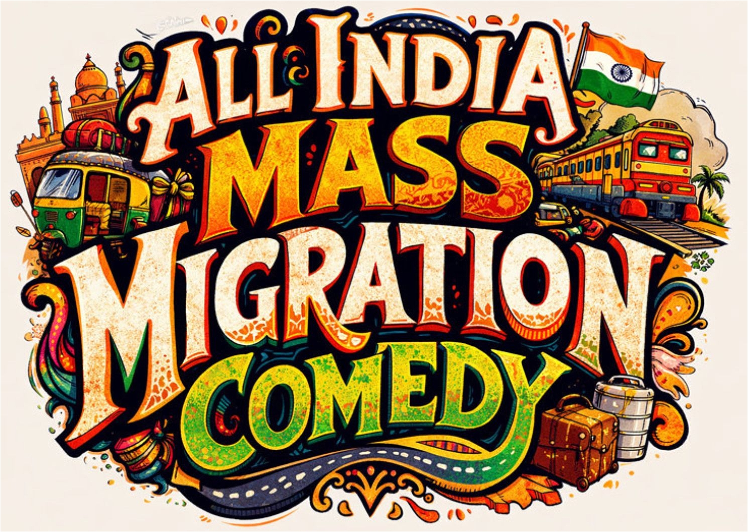 All India Mass Migration Comedy