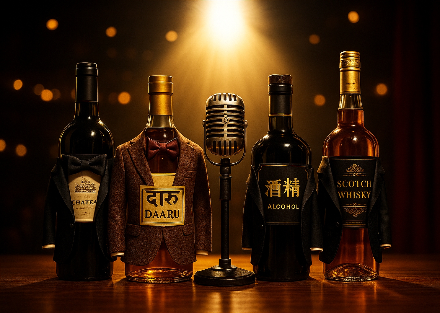 International Alcohol and Comedy Tasting
