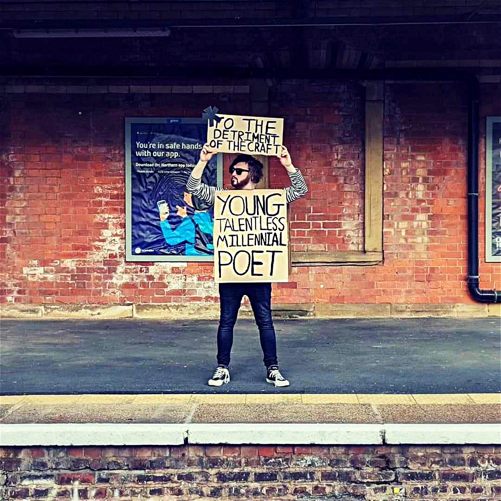 Talentless millennial poet ‘to the detriment of the craft’