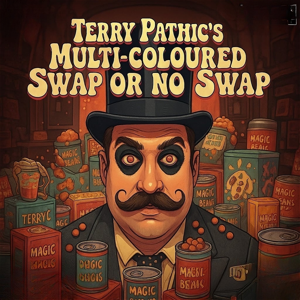 Terry Pathic’s Multi Coloured Swap or no Swap Show